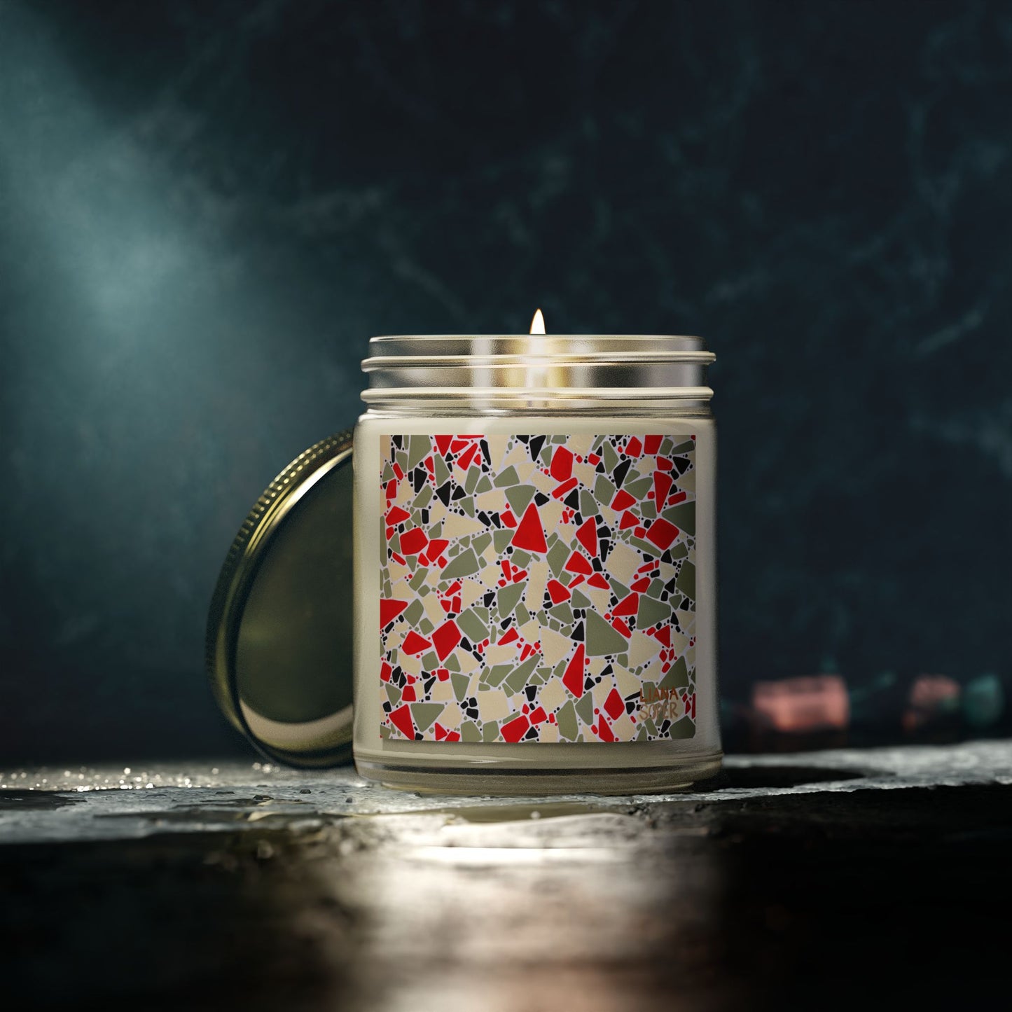 Candle // "Cruella" Terrazzo Art Print