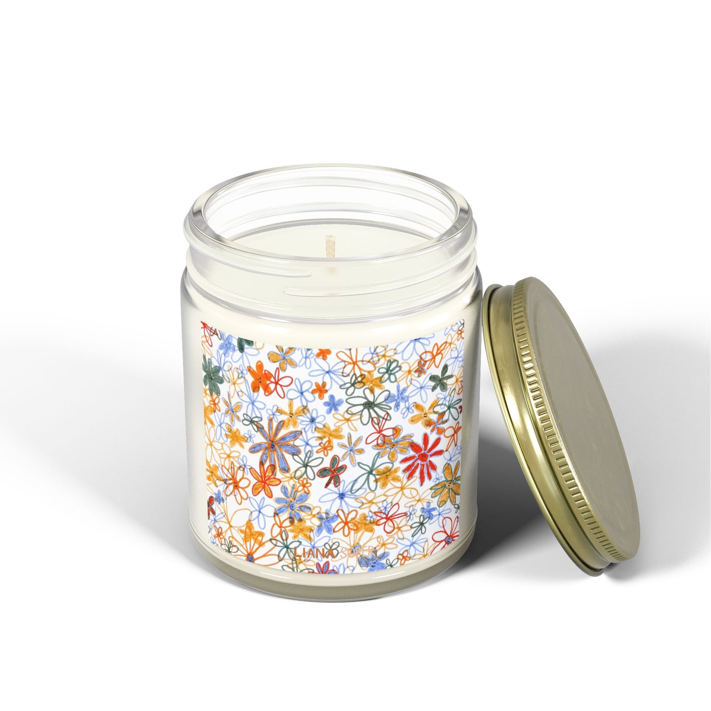 Candle // "April Showers" Flower Art Print