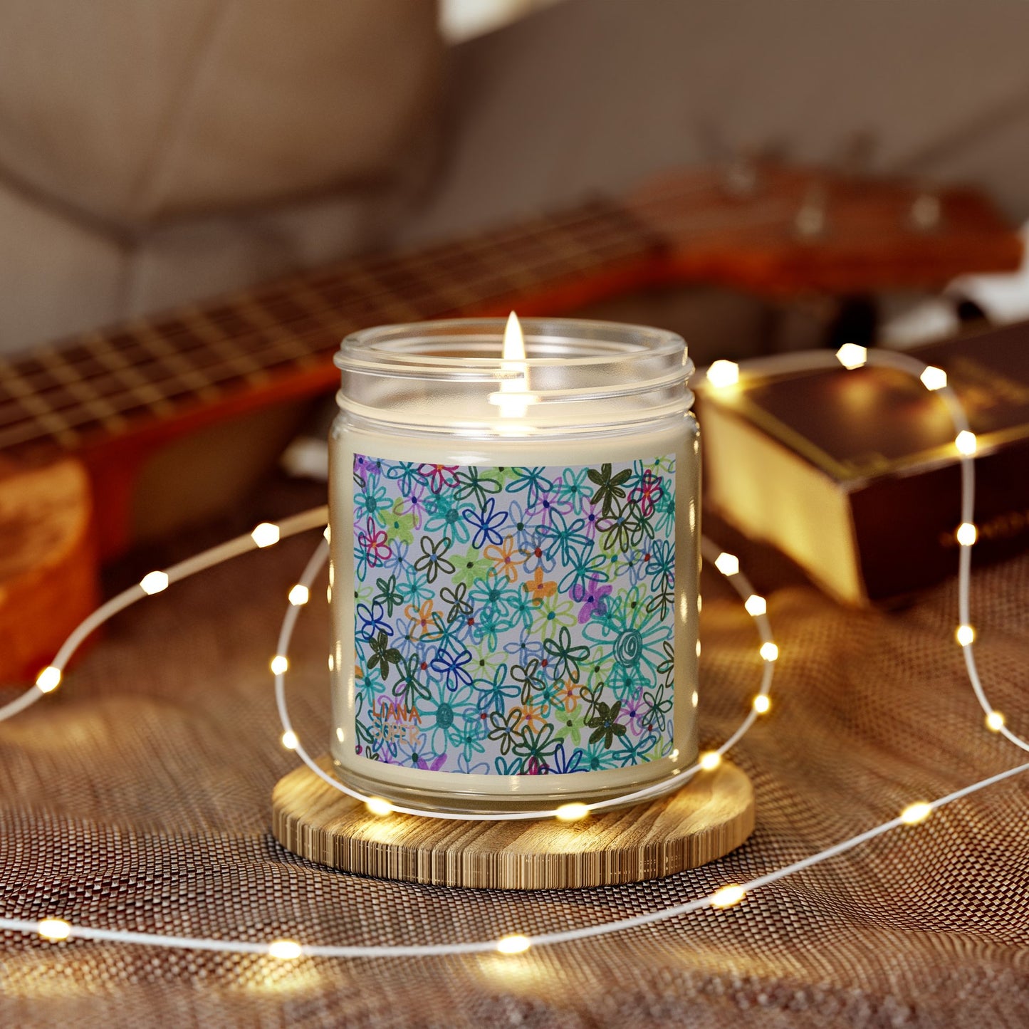 Candle // "Preteen" Flower Art Print