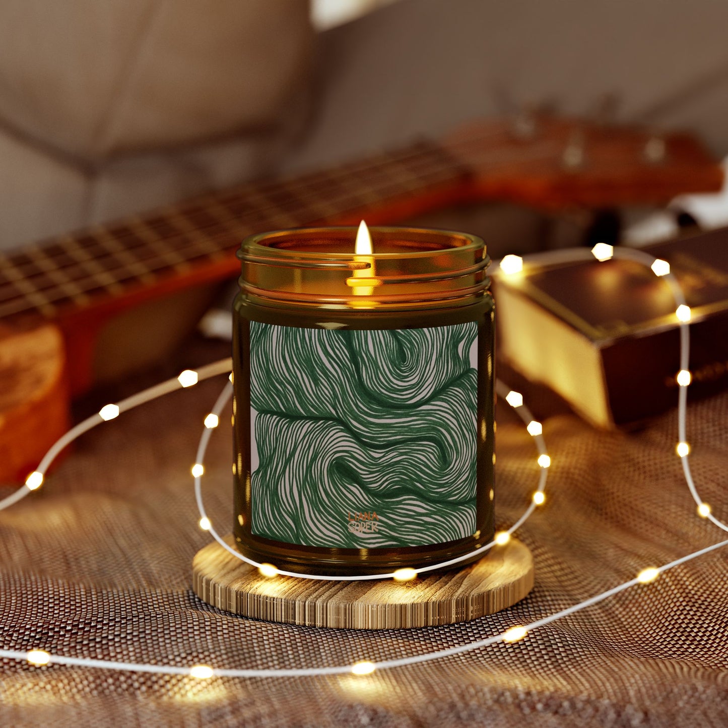 Candle // "Flow State G28" Line Art Print