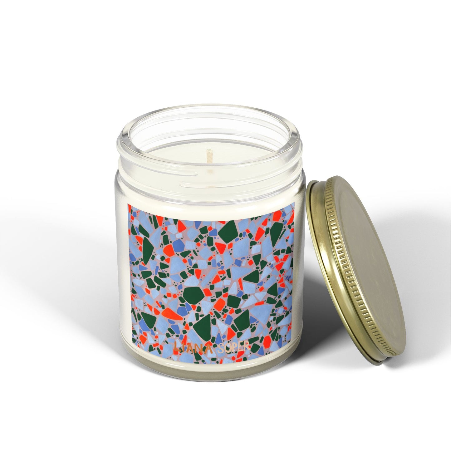 Candle // "Blossoming" Terrazzo Art Print