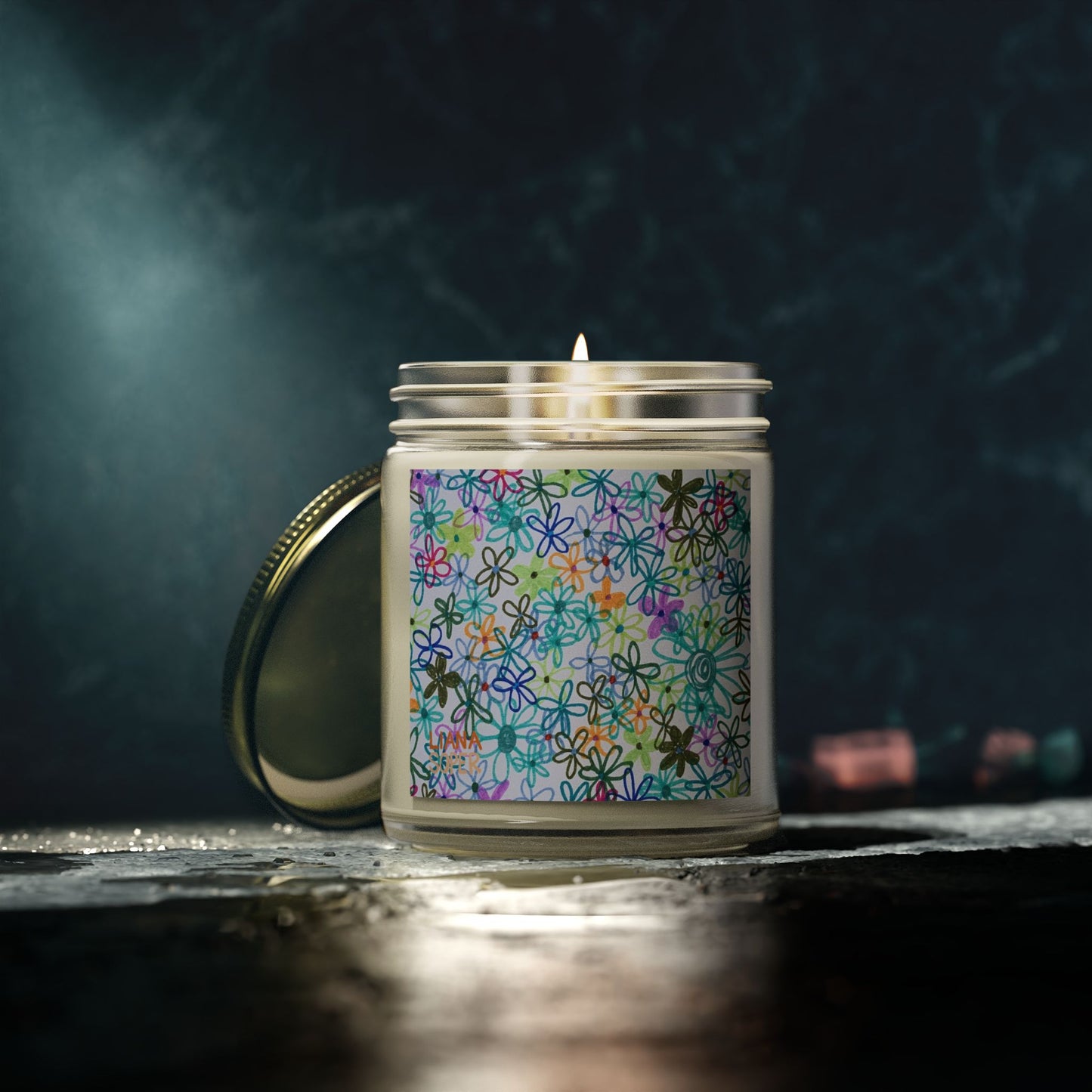 Candle // "Preteen" Flower Art Print