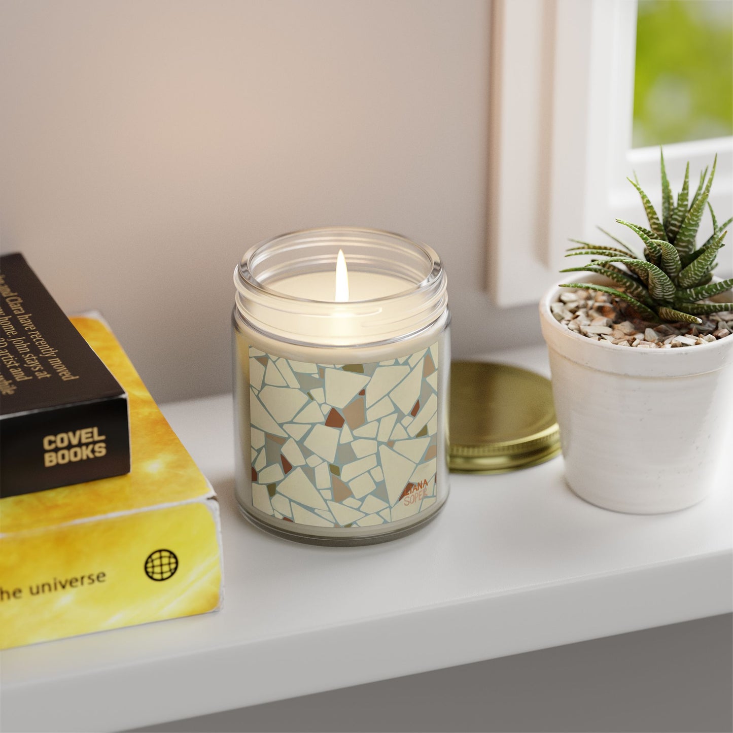 Candle // "End Of Summer" Terrazzo Art Print