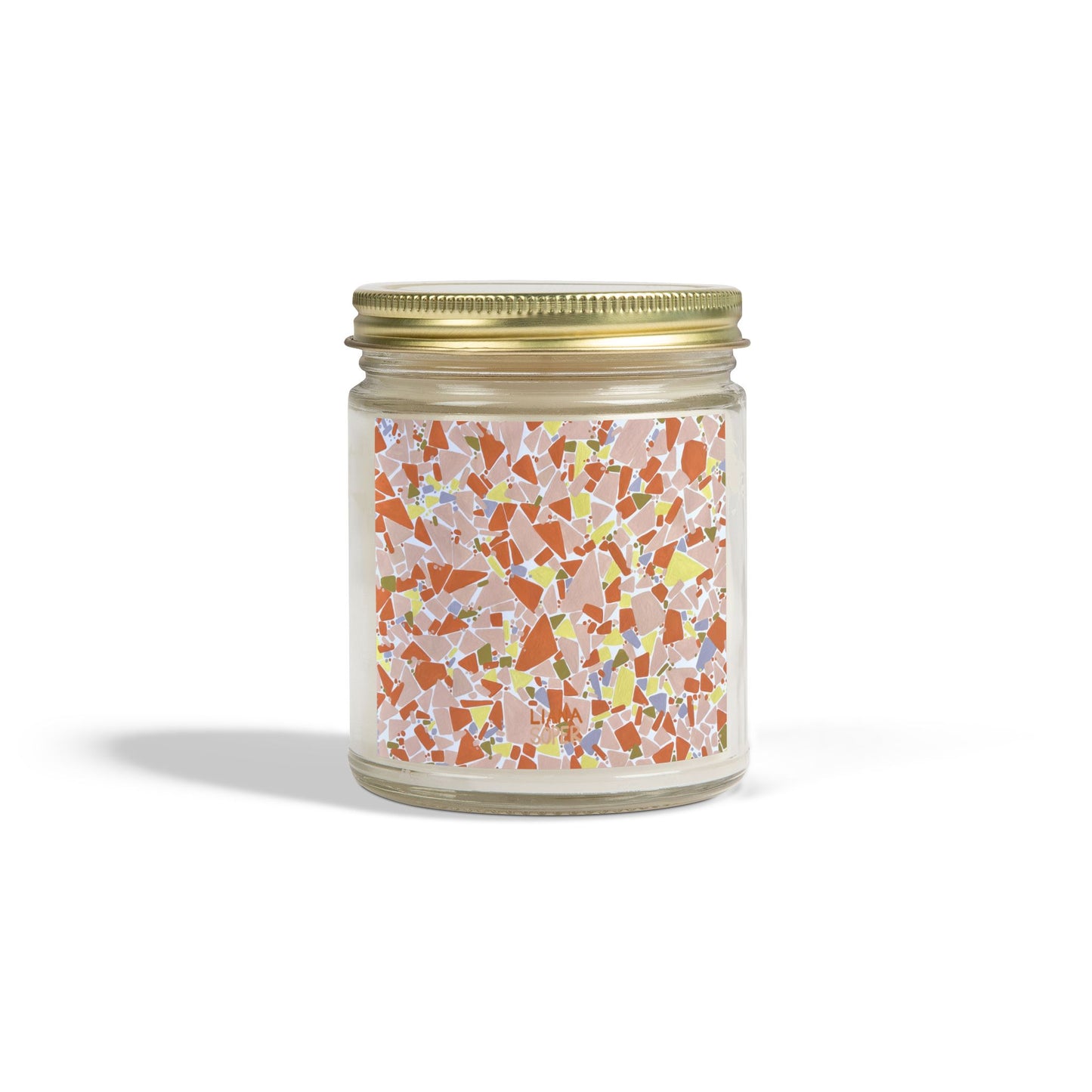Candle // "Citrus" Terrazzo Art Print