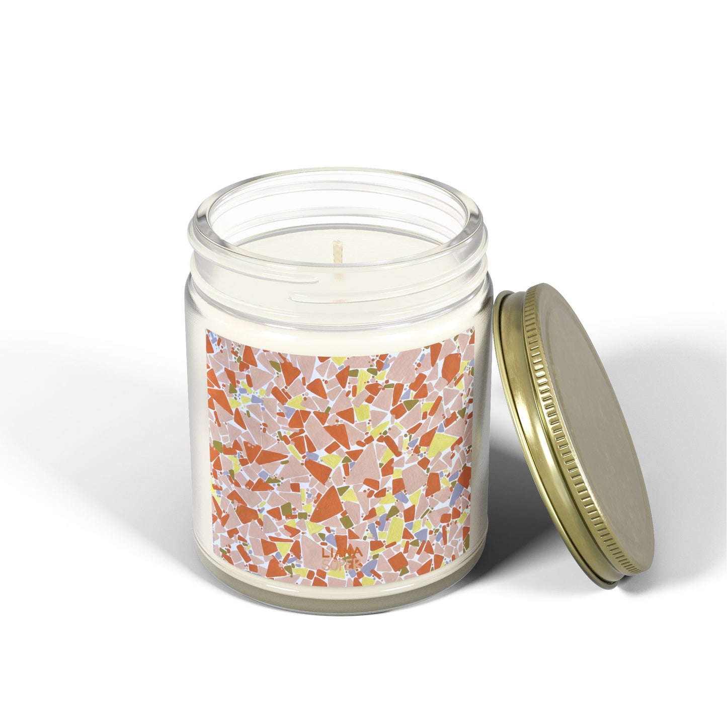 Candle // "Citrus" Terrazzo Art Print