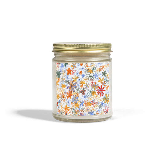 Candle // "April Showers" Flower Art Print