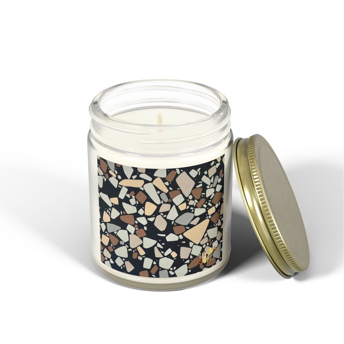 Candle // "Hey, It's Me" Terrazzo Art Print