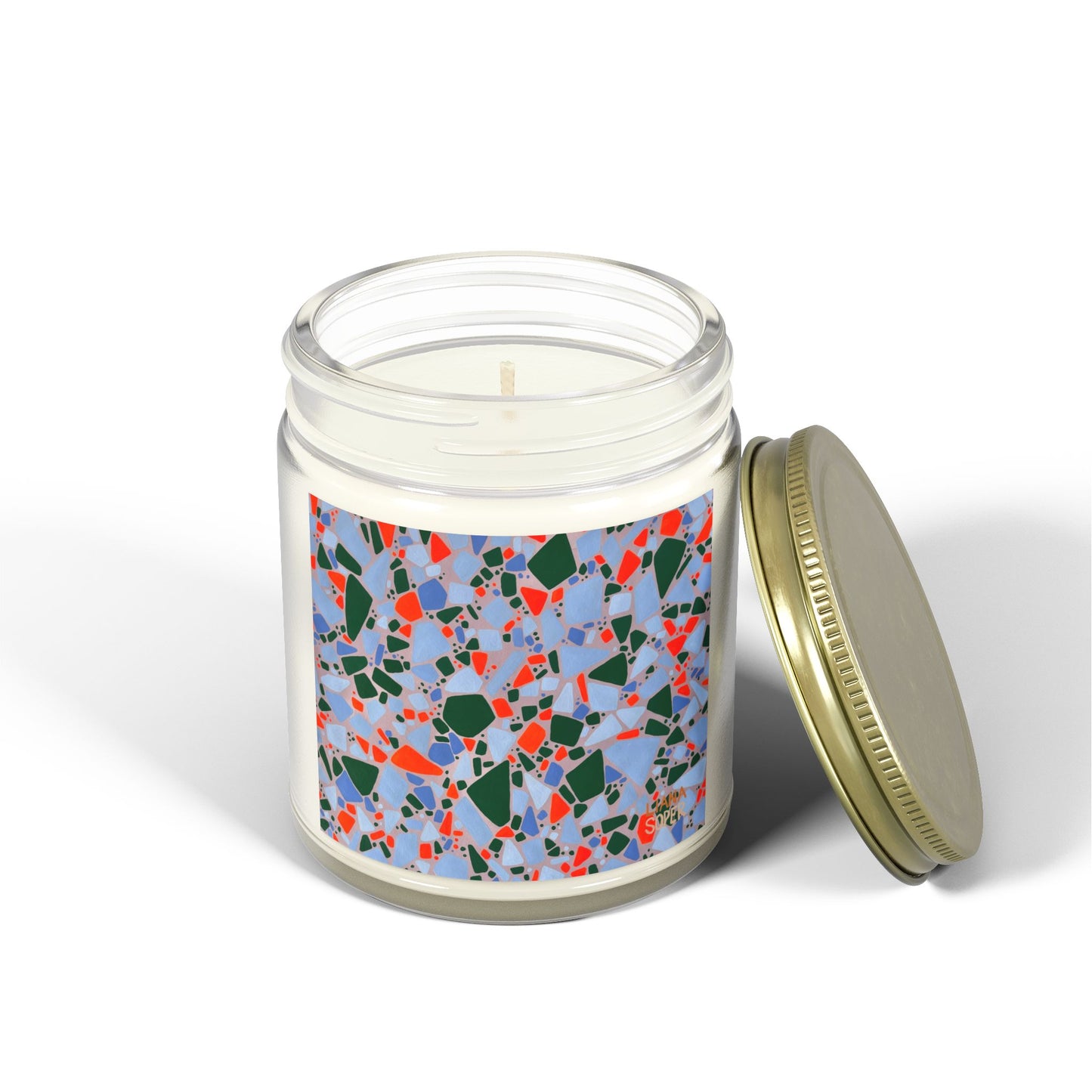 Candle // "Blossoming" Terrazzo Art Print