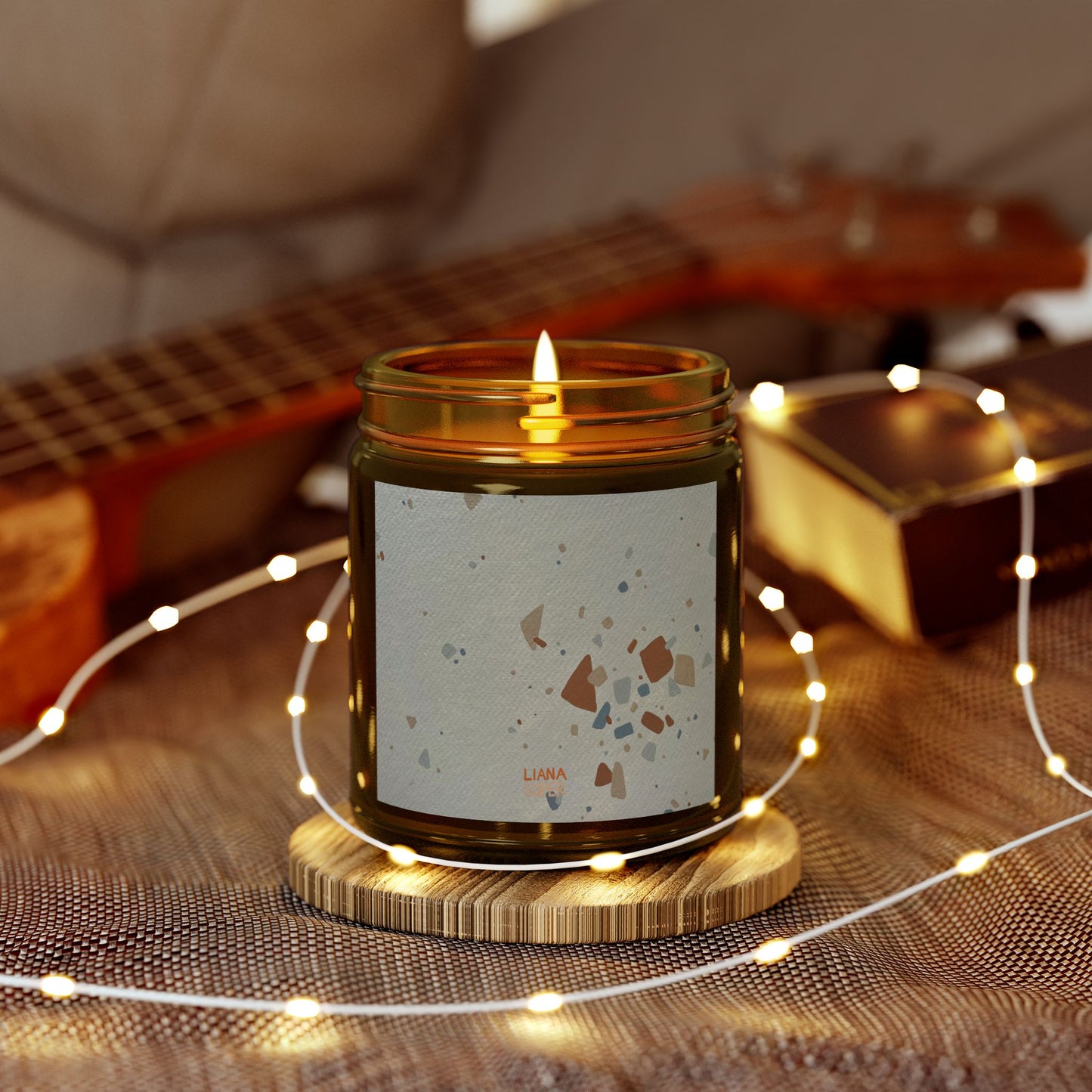 Candle // "First" Terrazzo Art Print