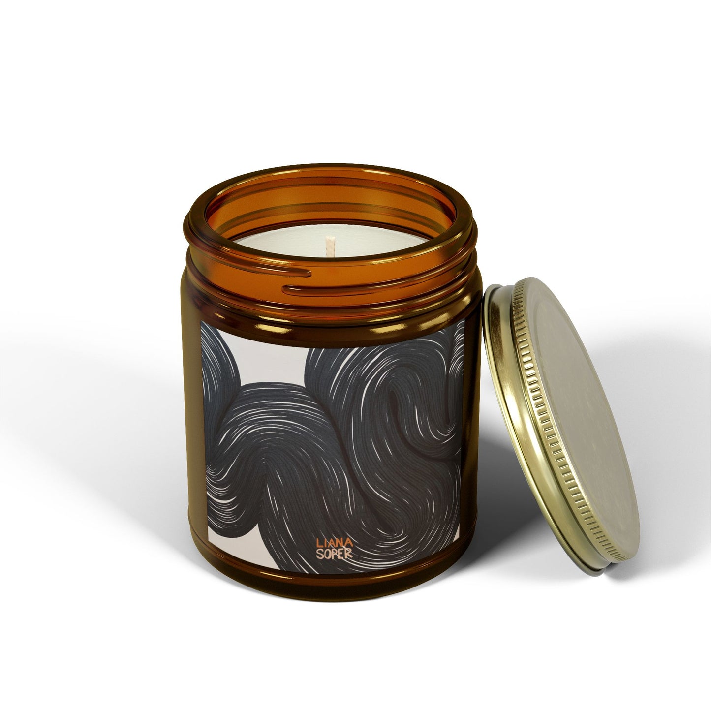 Candle // "Flow State 58" Line Art Print