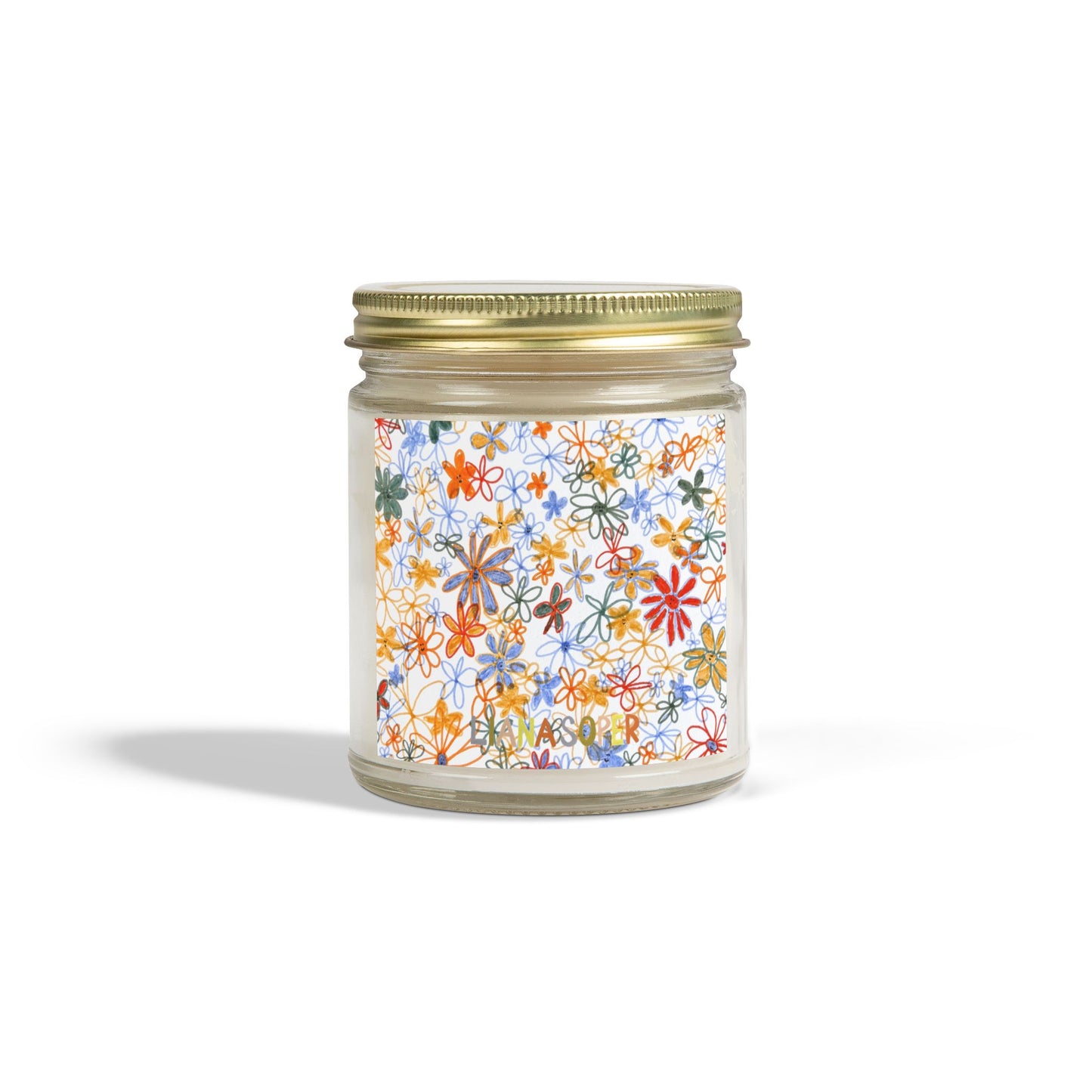 Candle // "April Showers" Flower Art Print