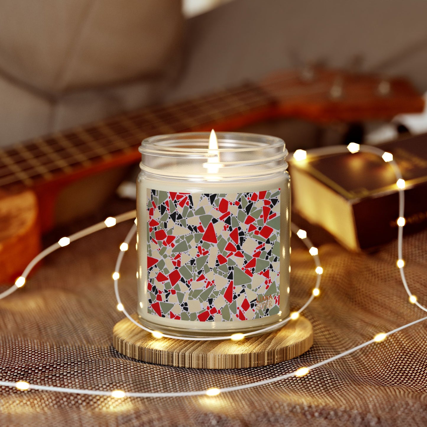 Candle // "Cruella" Terrazzo Art Print